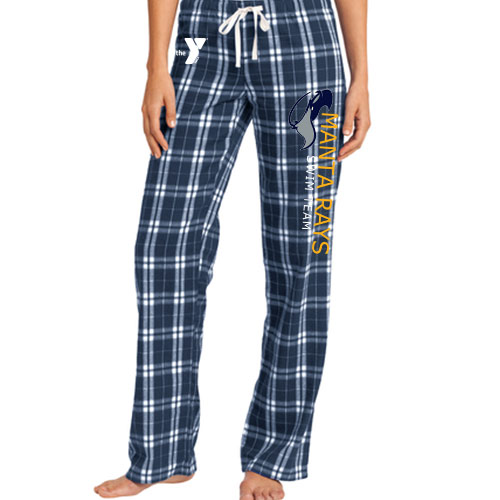 Manta Rays – Flannel Pajama Pants (Ladies) – Lakeshore screen printing ...